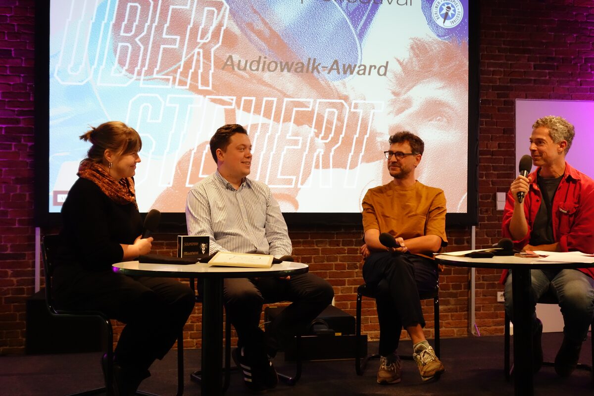 Susa Wolfrum und Ferdinand Hauser bei der Preisverleihung