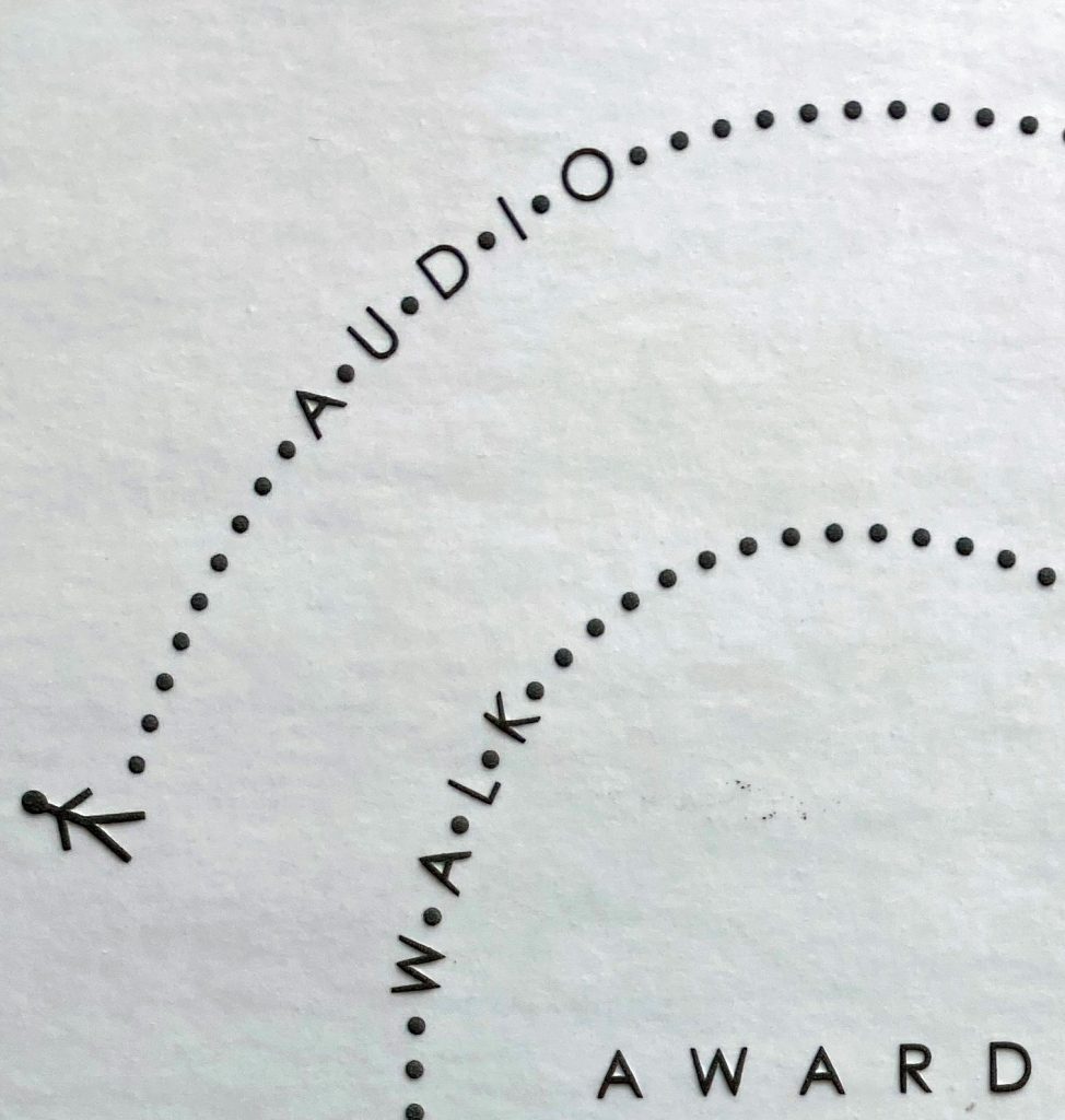 Logo des Audiowalk-Award